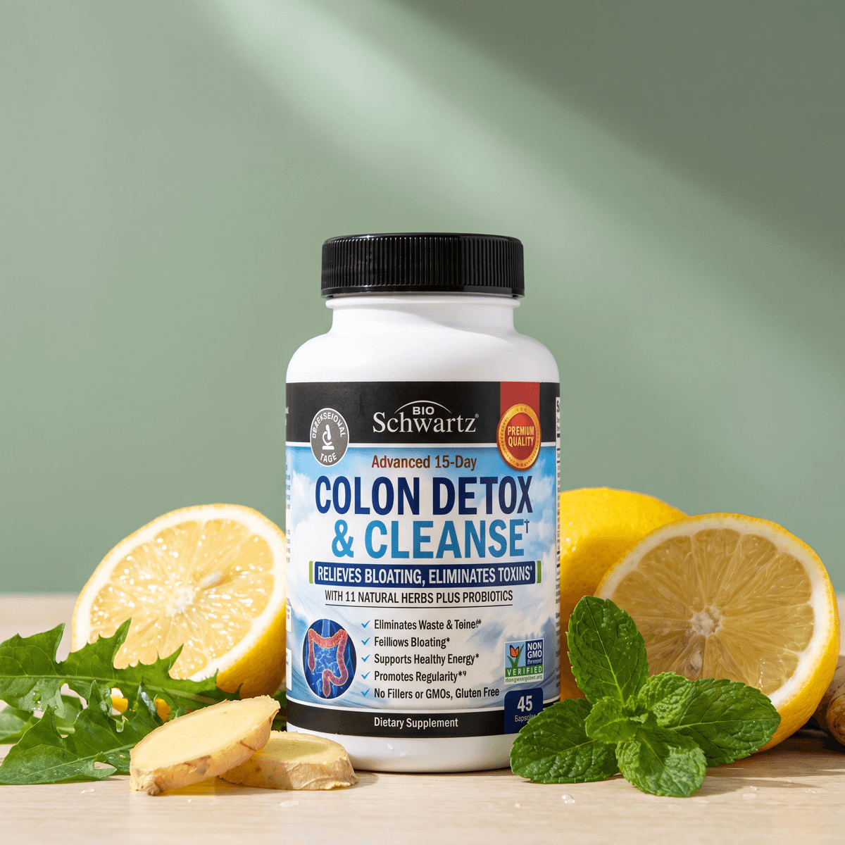 Colon Cleanser Detox Capsules